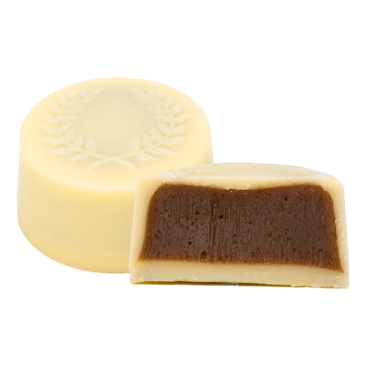 Ciocolată albă cu cafea – bomboană de ciocolată artizanală Choco Toni