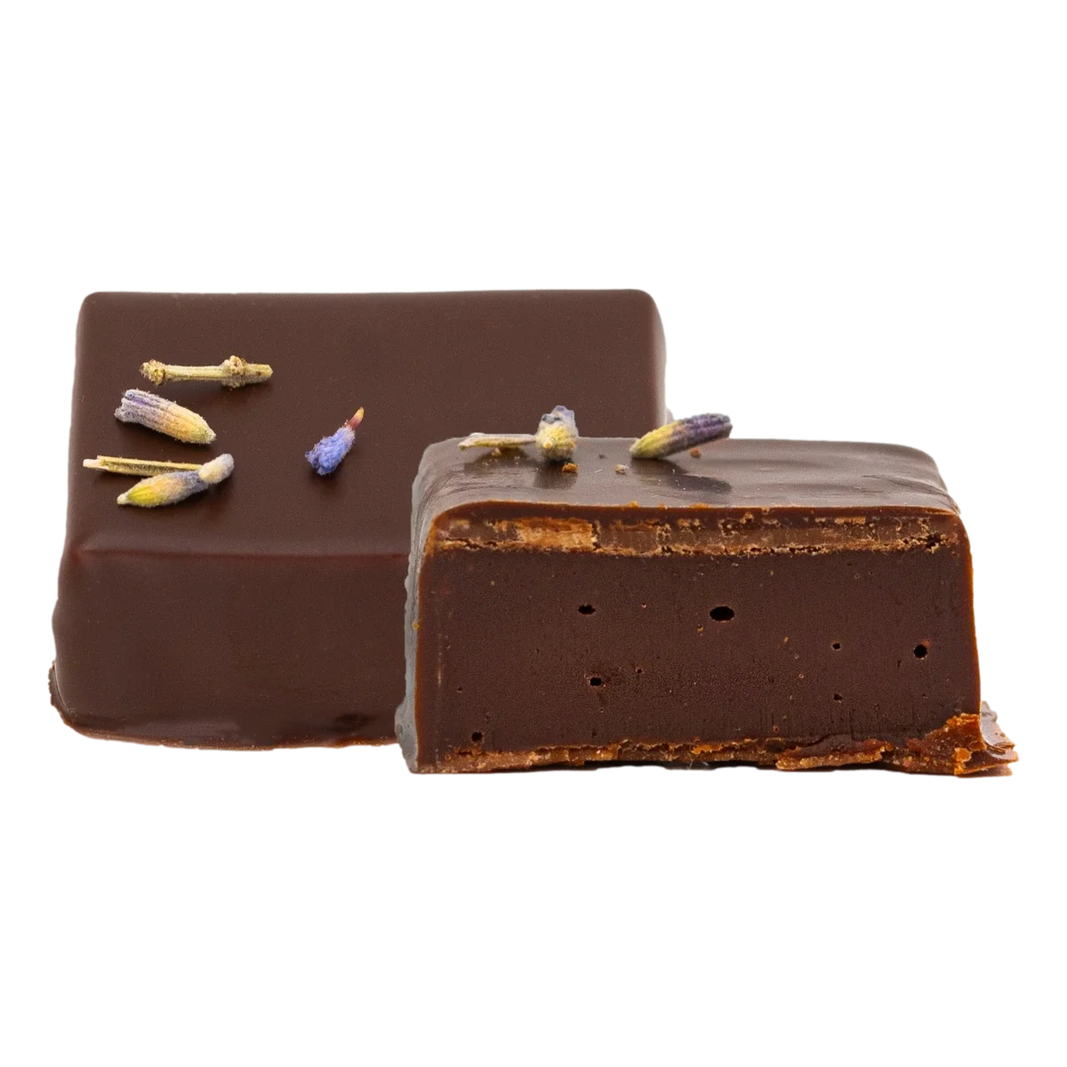 Ciocolată neagră cu lavandă – bomboană de ciocolată artizanală Choco Toni
