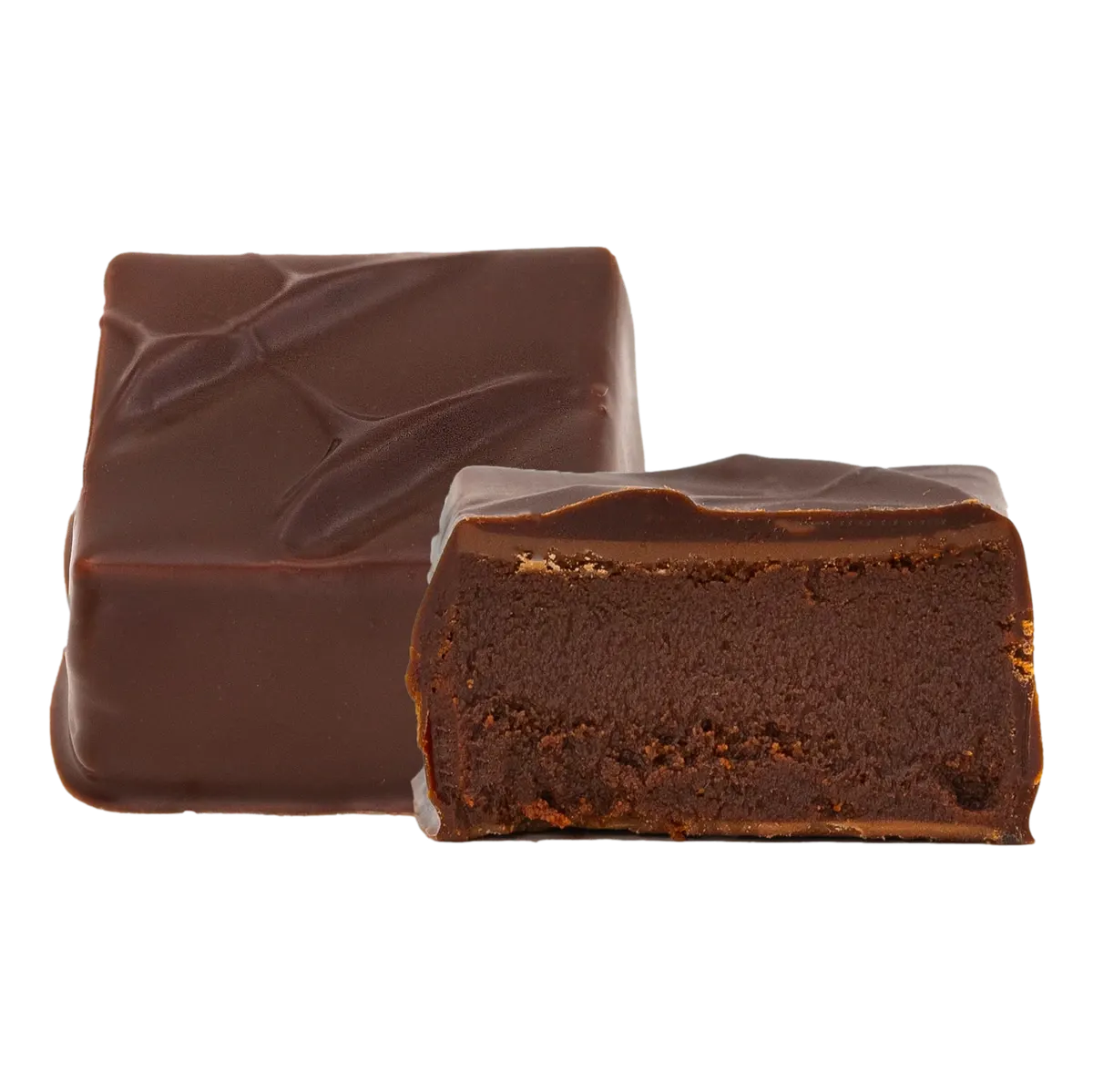 Ciocolată neagră cu portocale și busuioc – bomboană de ciocolată artizanală Choco Toni