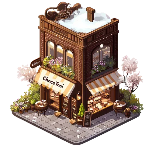 Ciocolateria Choco Toni Dorobanți, ilustrație