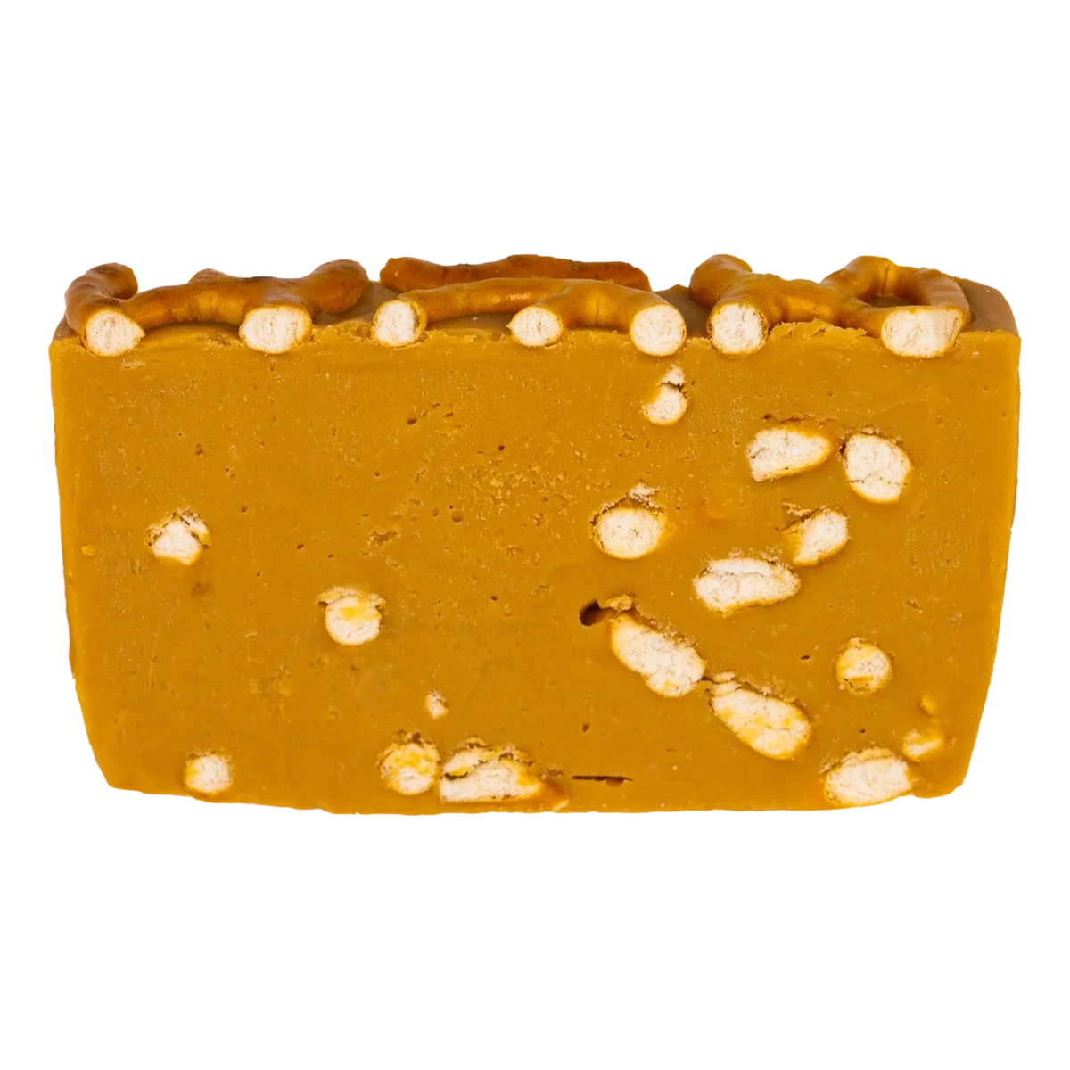 Ciocolată cu lapte cu caramel și pretzels – fudge de ciocolată artizanal Choco Toni