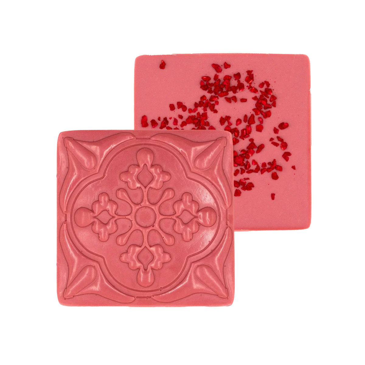 Ciocolată ruby 47,3% – tabletă de ciocolată artizanală Choco Toni